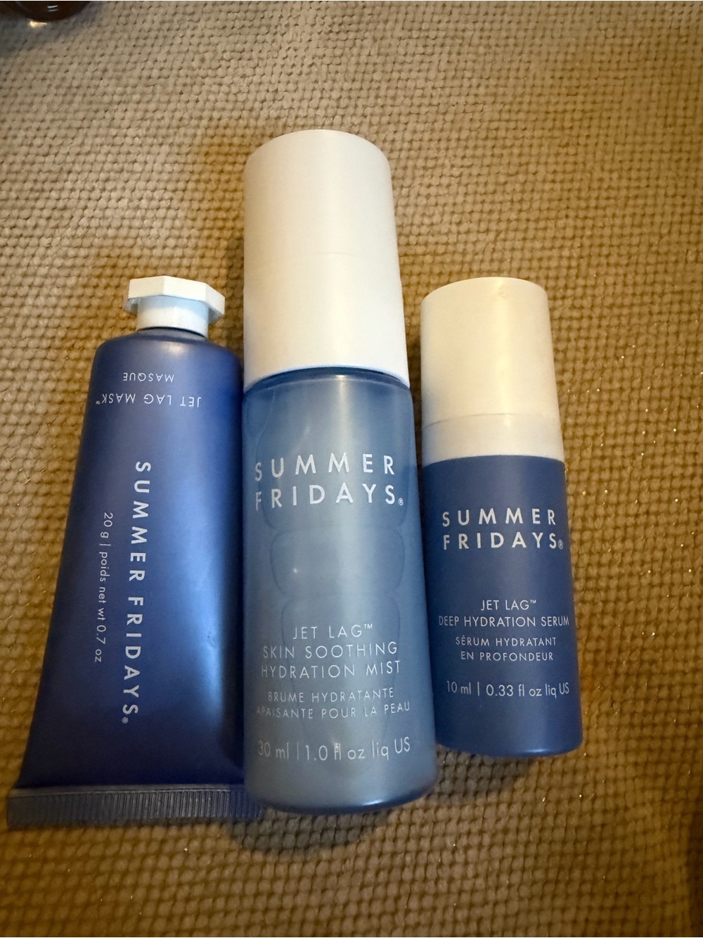 Summer Fridays Blue Jet Lag™ Hydration Trio